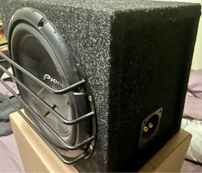 12” PIONEER Subwoofer with Box Used