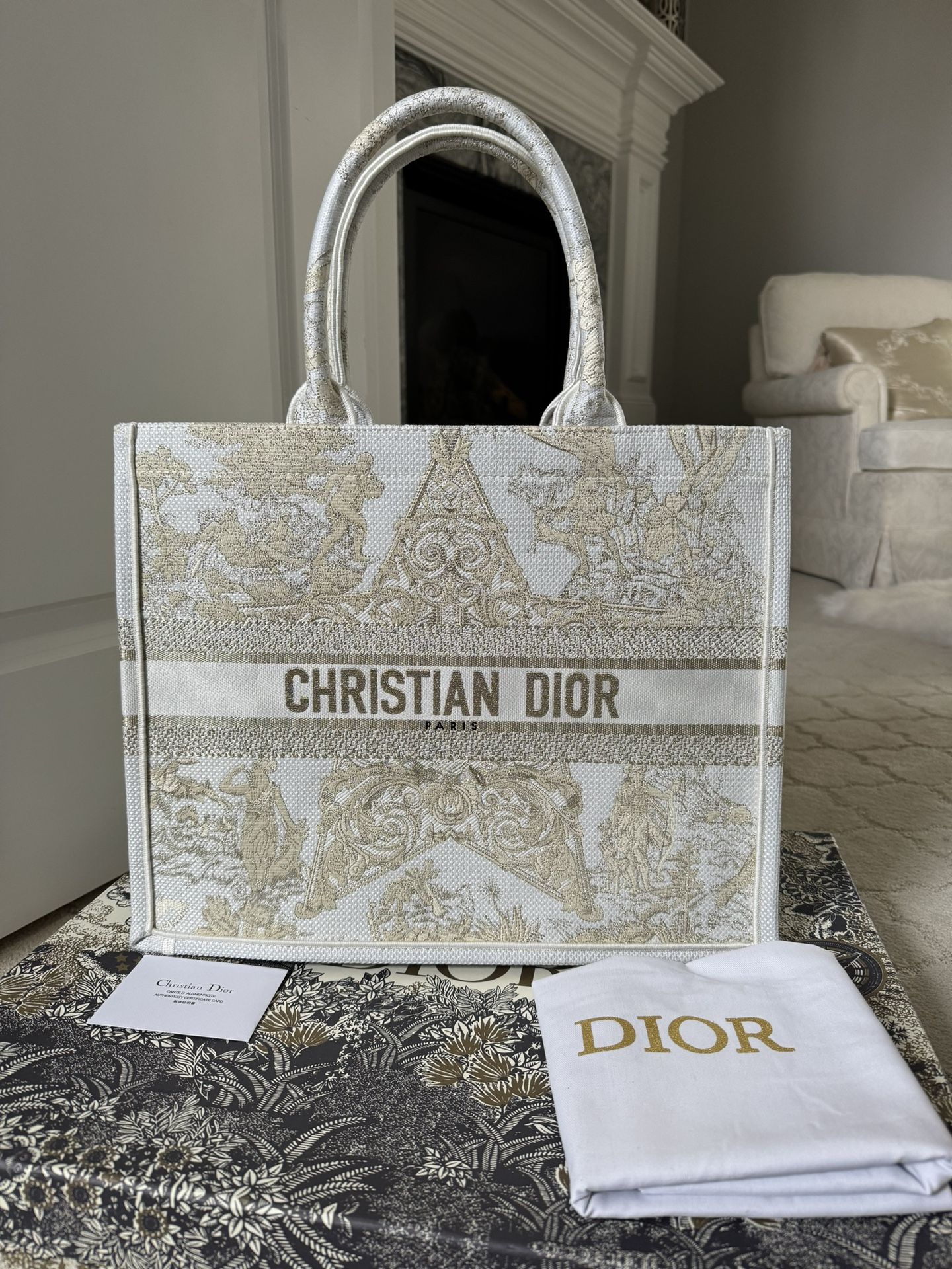 Canvas Book Tote