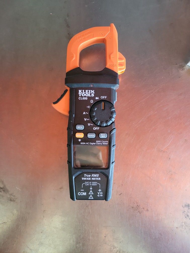 Brand New Klein Tools CL600 Amp Clamp Multimeter for Sale