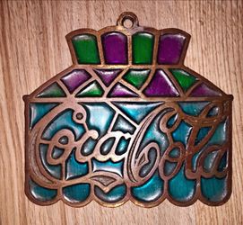 vintage  Coca-Cola sun catcher