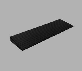 GANSNAY Threshold Ramp for Doorways 2" Rise- Odorless Indoor Entry Ramp- Non-Slip& Cuttable Handicap Ramp for Wheelchairs, Robot Vacuum Cleaners, Scoo