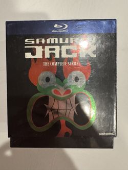 SAMURAI JACK - THE COMPLETE SERIES (2001-2017) Blu-ray 5-Disc Set Seasons 1-5