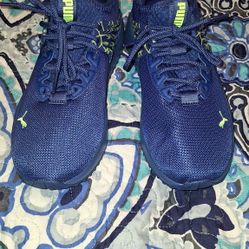 PUMA Boy's Pacer Future Scribble Running Shoe