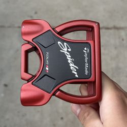 TAYLORMADE SPIDER TOUR PUTTER (RED) 34 Inches