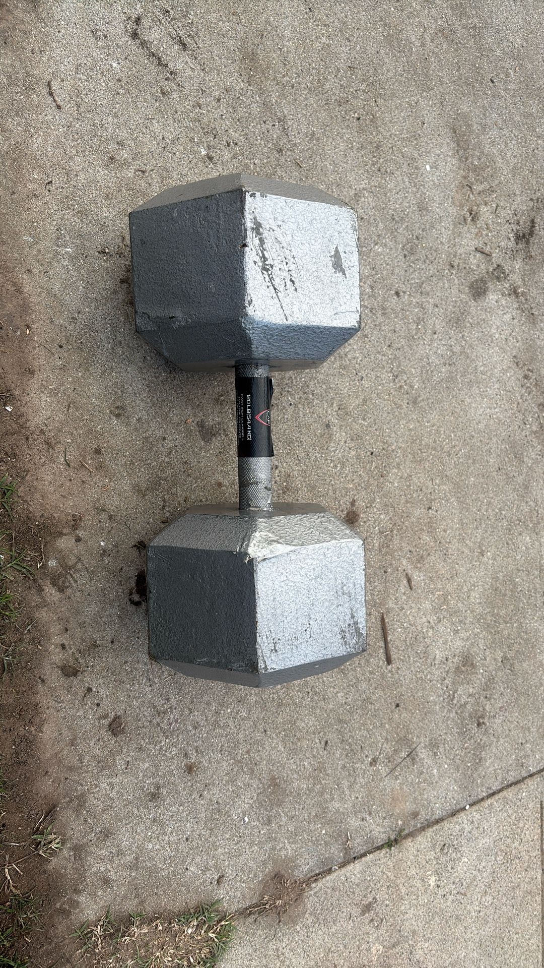 120 Pound Dumbbell