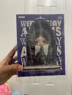 Skull panda x Wednesday Addams