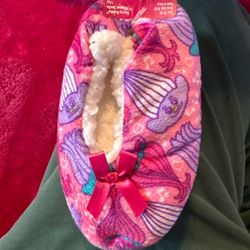 Troll girl slippers