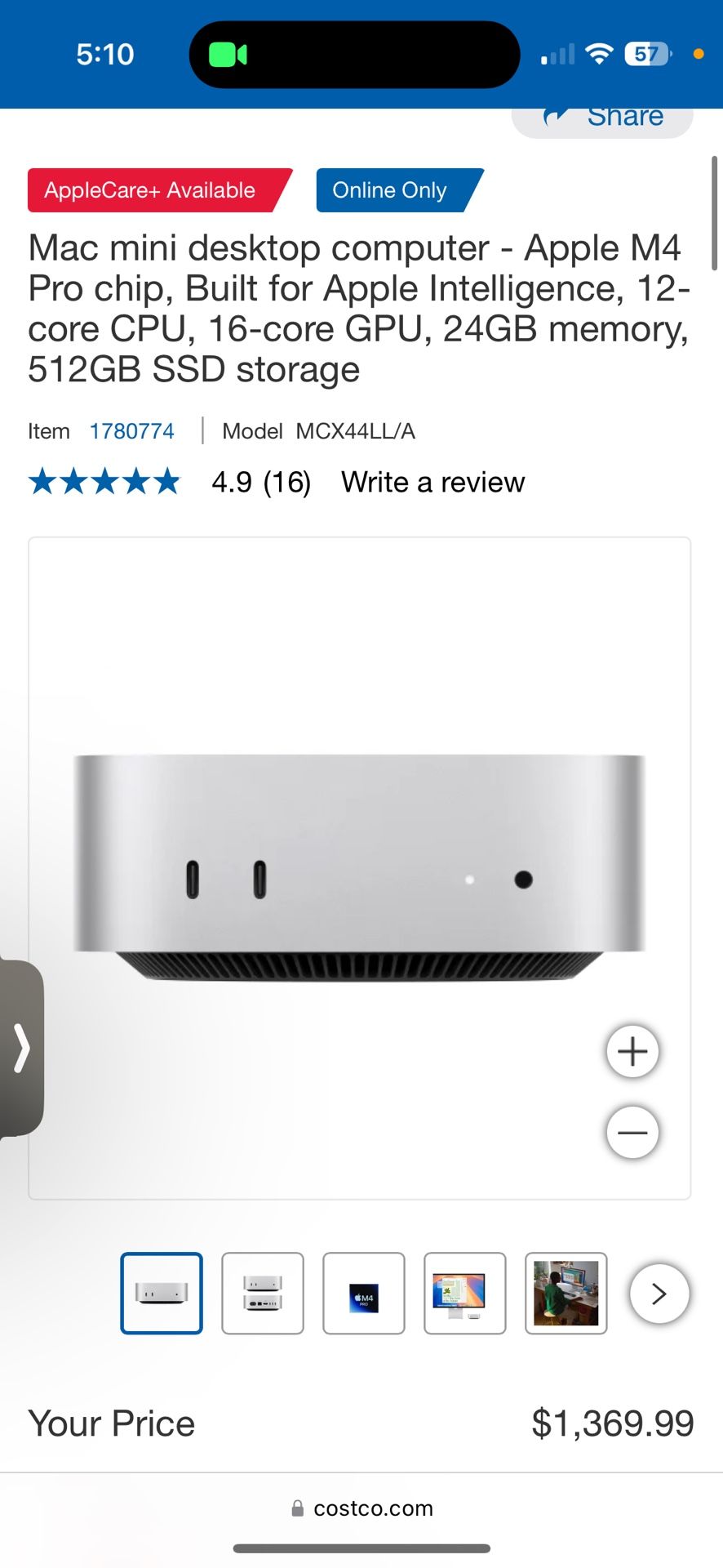 Brand New Mac Mini