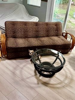 Rattan Set of Two Pieces