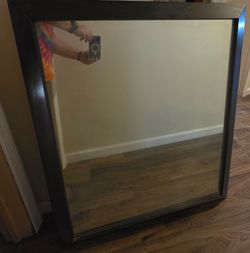 Vintage Wood Framed Mirror L 34" H 41" in very good condition! Must be picked up! NE PHILLY!