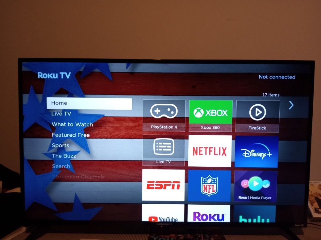 43 Inch Element Roku Smart Tv