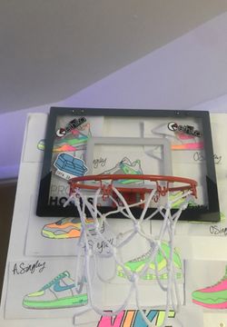 indoor basketball hoop