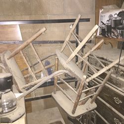Old Wood Chairs