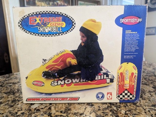 New Inflatable Snowmobile 