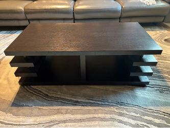 Wood Mocha Coffee Table