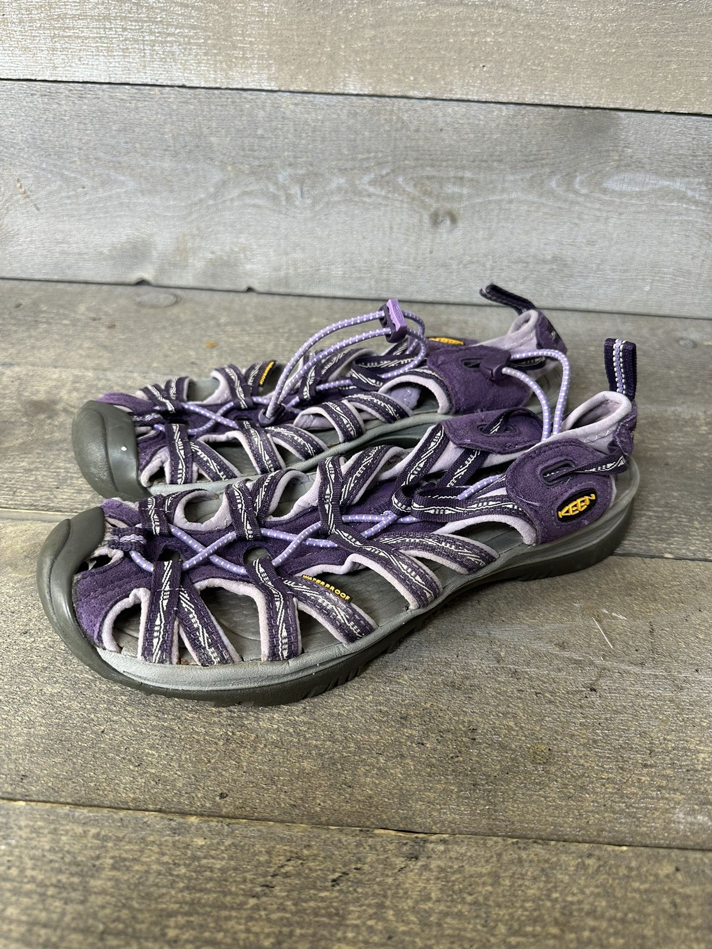 Keen Whisper Women’s Size US 11 Outdoor Sport Water Sandal Purple Waterproof