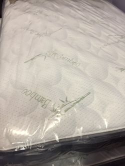 Full size mattress and box $165