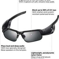 Bose Tempo Sunglasses w/ Built In Bose Speaker(Bluetooth)