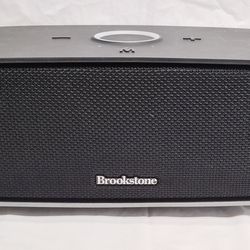 Brookstone Big Blue Studio BT Bluetooth Speaker