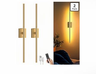 Rechargeable led wall sconces