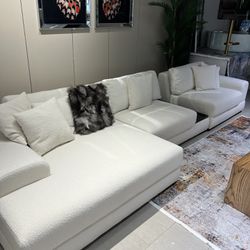 Sofa Bucklet With Ottoman