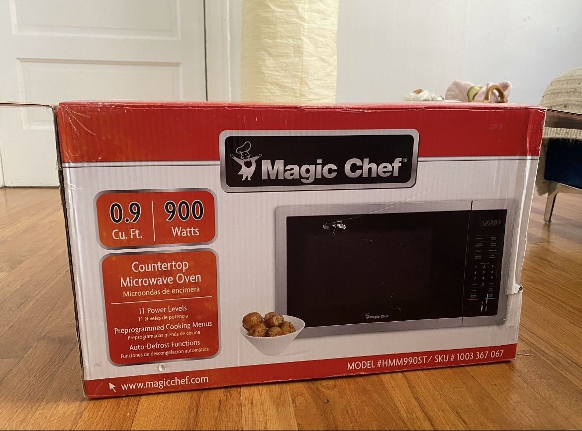 Countertop Microwave in Stainless Steel