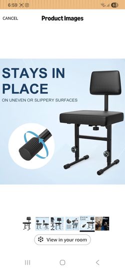 Liquid Stands Piano Bench Adjustable Stool