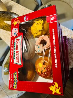 Krispy Kreme Pokémon Limited Edition Doughnut Box
