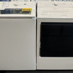 LG Top Load washer/Electric Dryer
