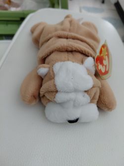 Beanie Baby Wrinkles the Bulldog