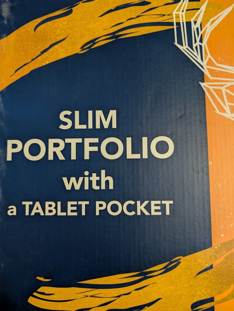 Portfolio With Tablet Sleeve