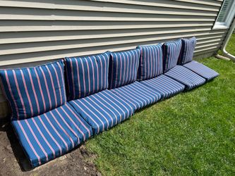 Patio furniture cushions