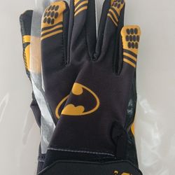 Football Gloves Batman Youth Large
