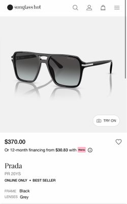 New in Box Prada Sungasses