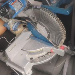 Hercules 12 In. Dual-Bevel Siding Compound Miter Saw With Precision Led Shadow Guid