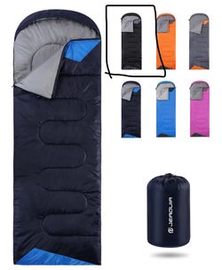 Sleeping Bags for Adults Cold Weather - 20 Degree Big&Tall Size Backpacking Lightweight Waterproof for Girls Boys Mens Teen Women for Camping Hiking O