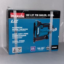 MAKITA XTP02Z 18V 23GA. LXT PIN NAILER Tool Only