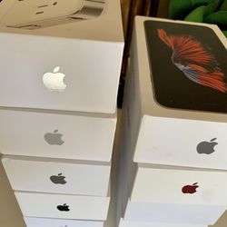 iPhone Empty Boxes (9 Boxes) No Phone