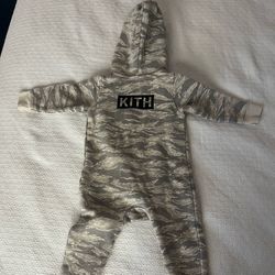 KITH Hooded Sweatshirt Onesie 