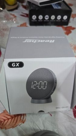 Reacher GX Digital Alarm Clock Speaker