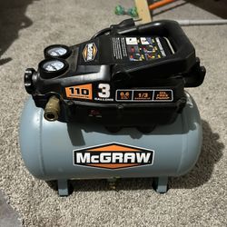 3 Gallon Air Compressor Like New Just Have No Use For It 