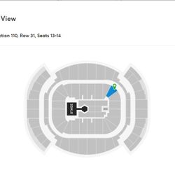 2 RBD Concierto tickets Miami Septiembre 21 FTX arena 