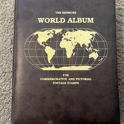 1100+ Stamps in Worldwide. Album