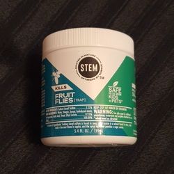 Stem Fruit Fly Trap - Safe For Use Around Kids & Pets