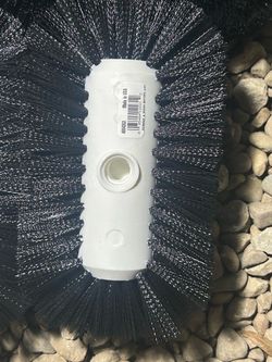 Round Cleaning Brush with White Core
