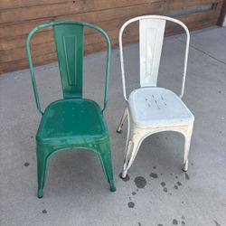 Metal Dining Chairs 