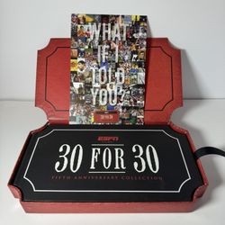 ESPN 30 for 30 20 Disk DVD Set