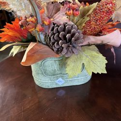 Harvest Tin Floral Arrangement