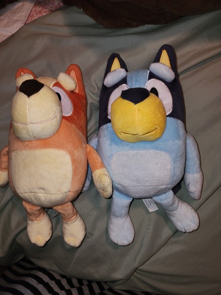 Set Of Talking Bluey & Bingo