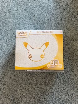 Pokemon 30th Celebration Elite Trainer Box ETB